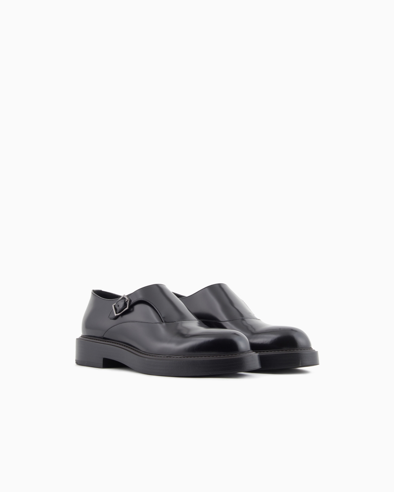 BRUSHED LEATHER MONKSTRAPS - 2