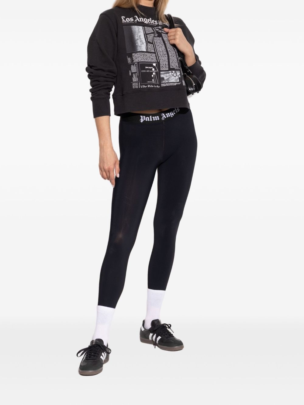 text-print sweatshirt - 2