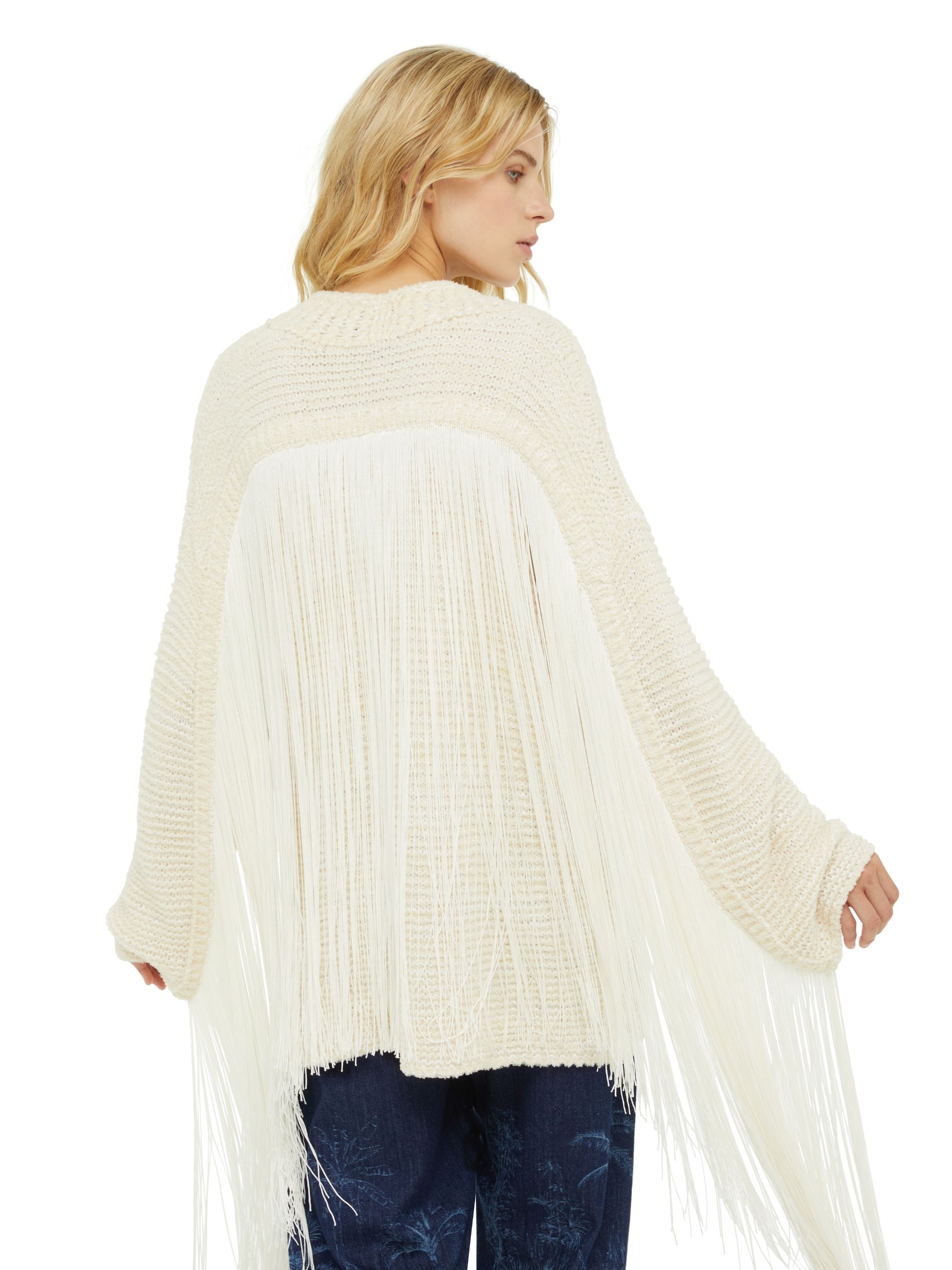 Bright Hues Fringed Cardigan - 8