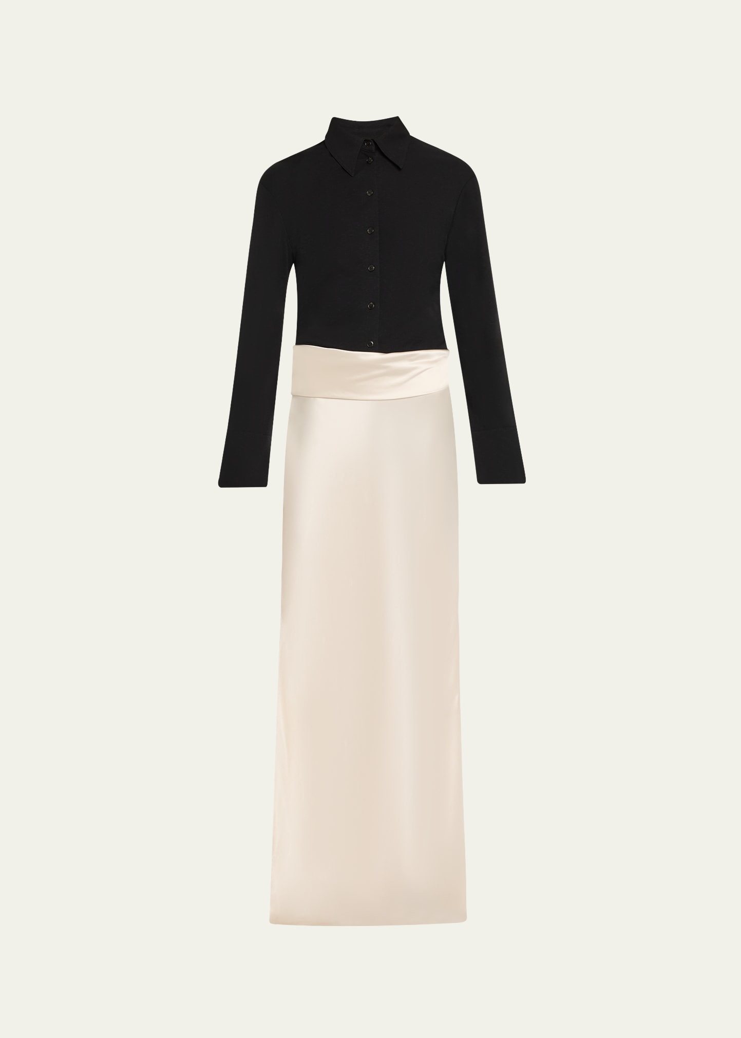 Scylla Combo Shirtdress - 1