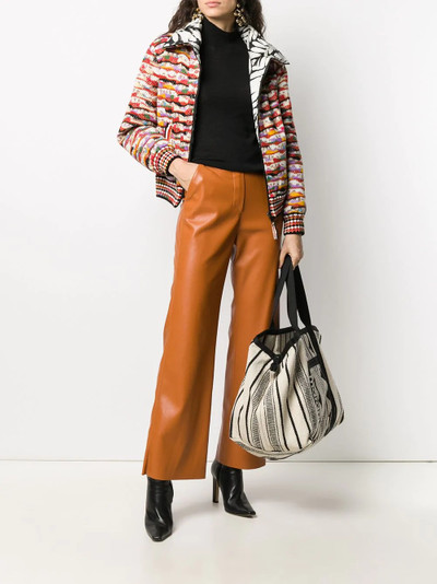 Missoni reversible abstract bomber jacket  outlook