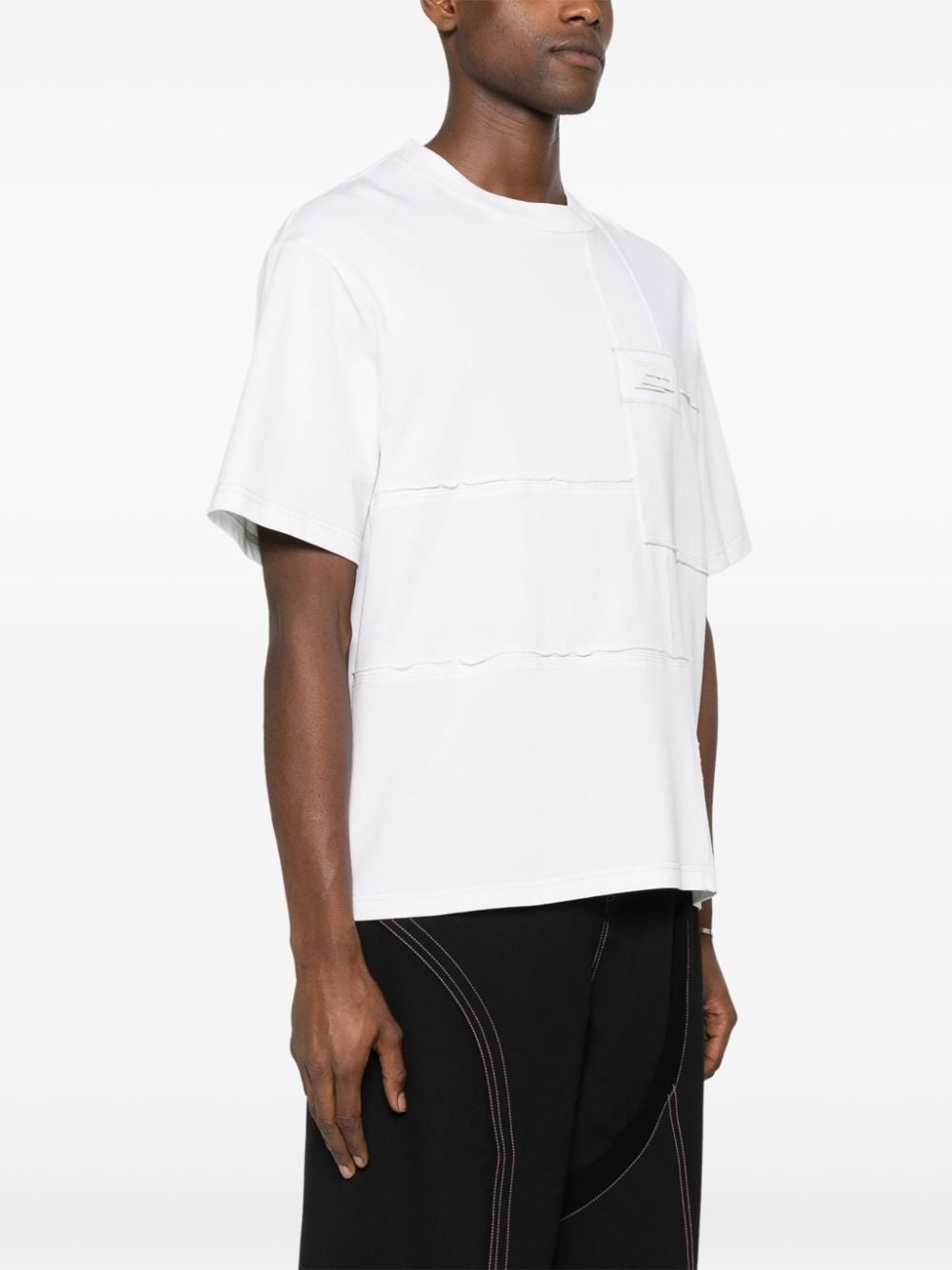 logo-patch T-shirt - 6