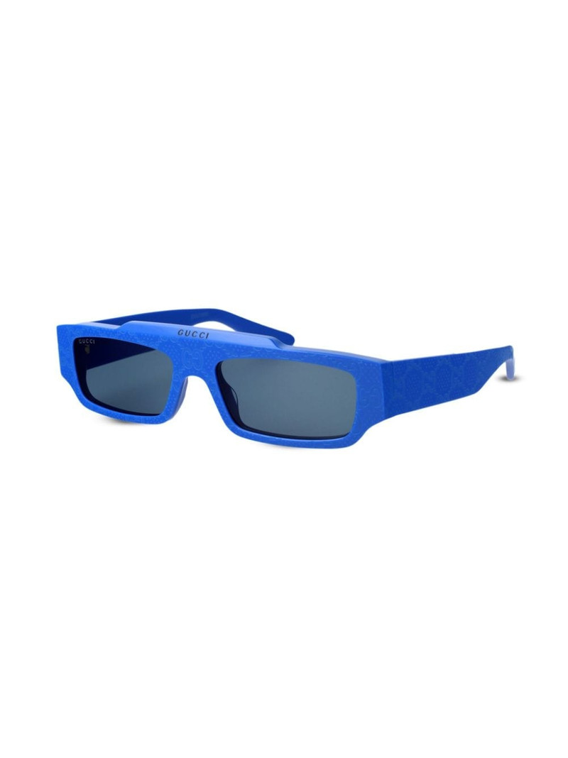 GUCCI GG rectangle-frame sunglasses outlook