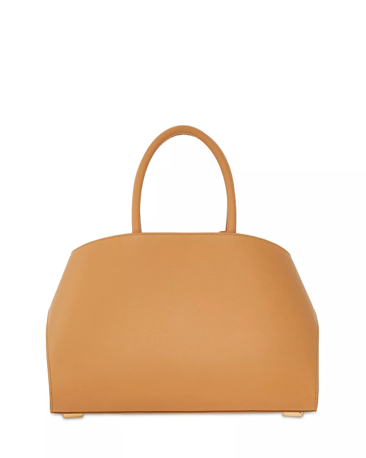Hug Top Handle Leather Handbag - 7