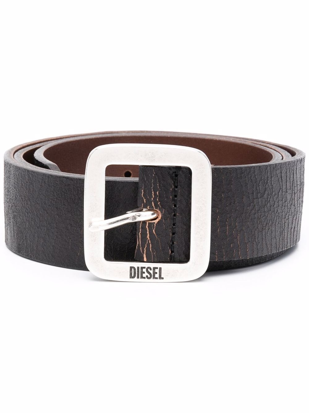 B-Rocco square-buckle leather belt - 1