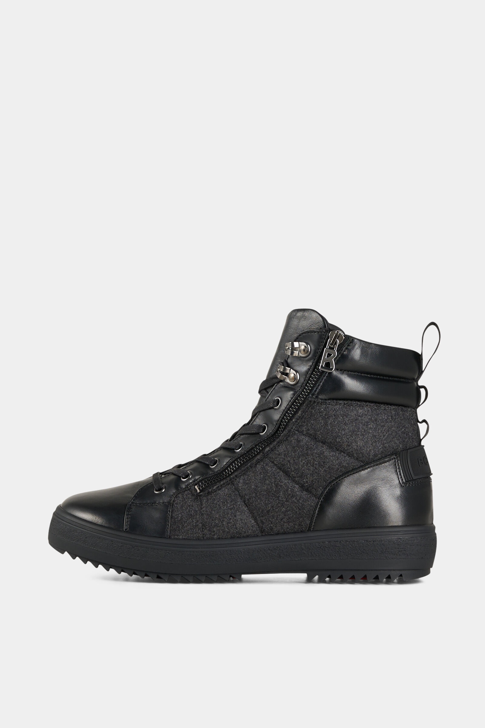 Anchorage Lace-up boots with spikes in Black - 1