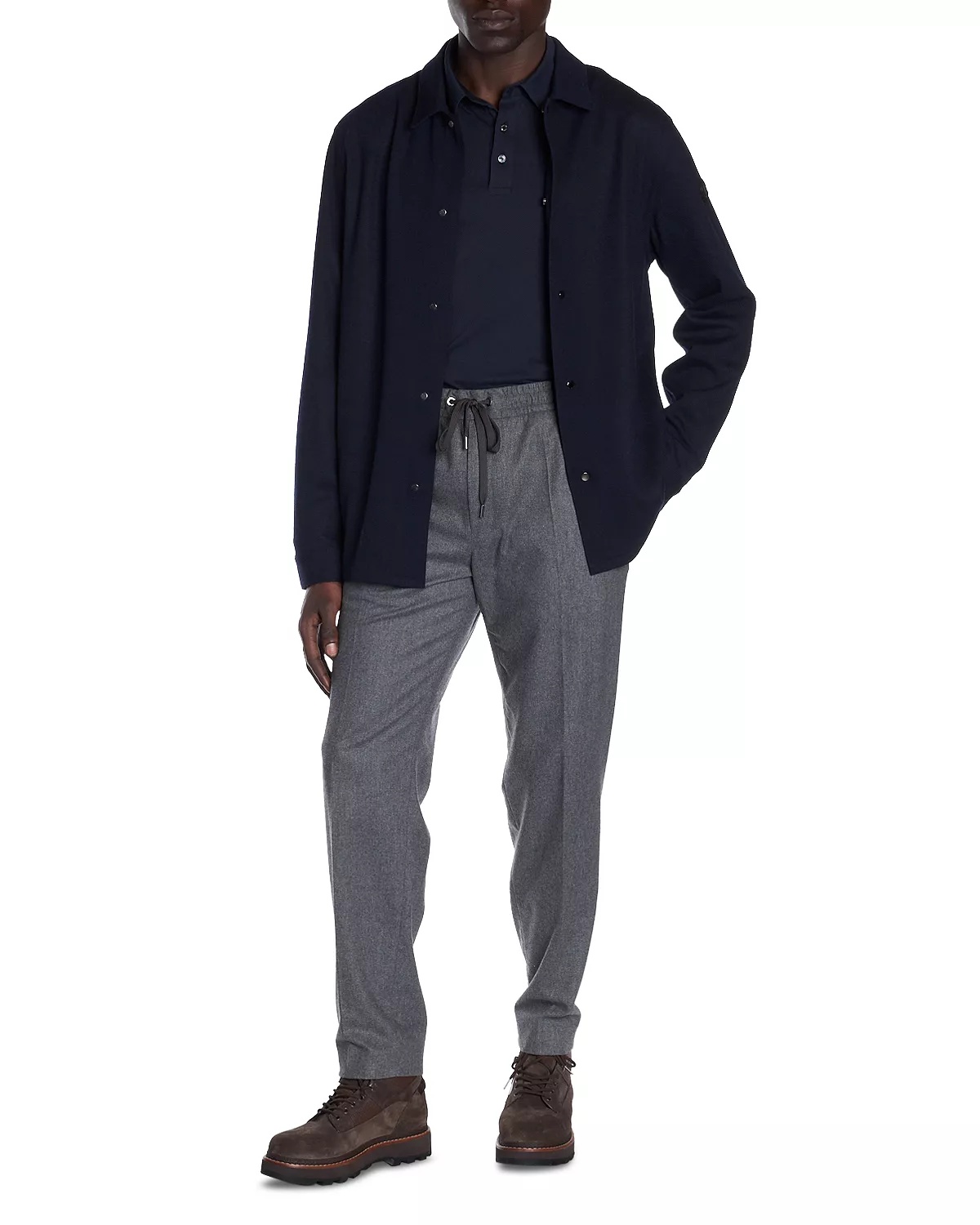 Wool, Cotton & Nylon Shirt Jacket - 2
