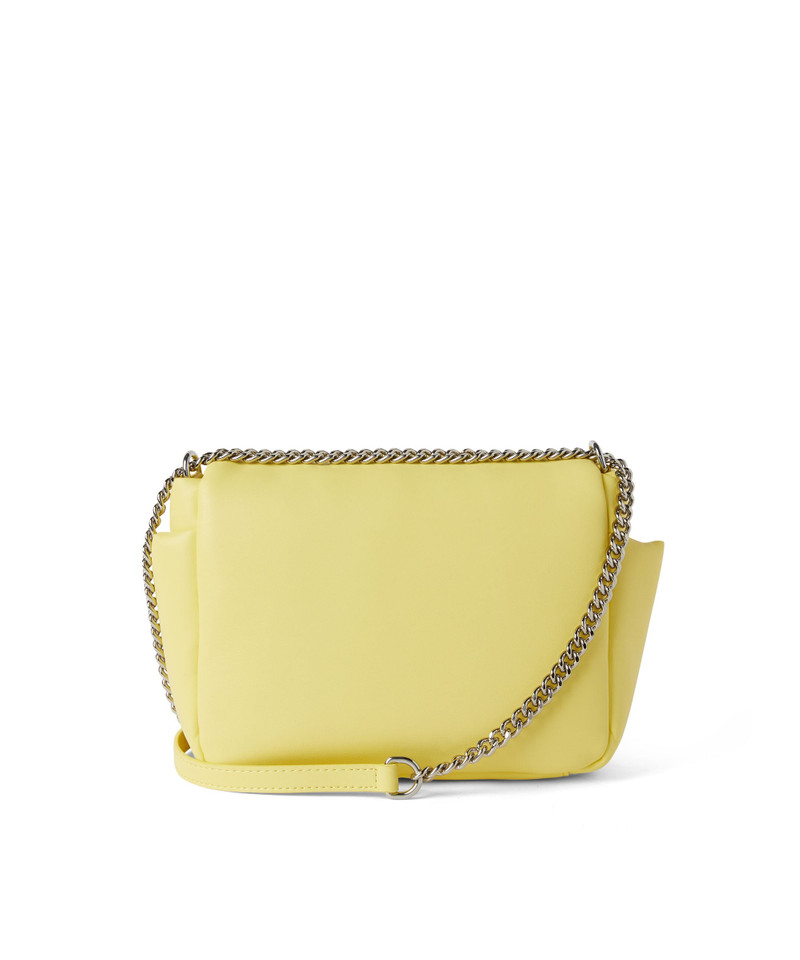 MSGM Puffer handbag with snap outlook