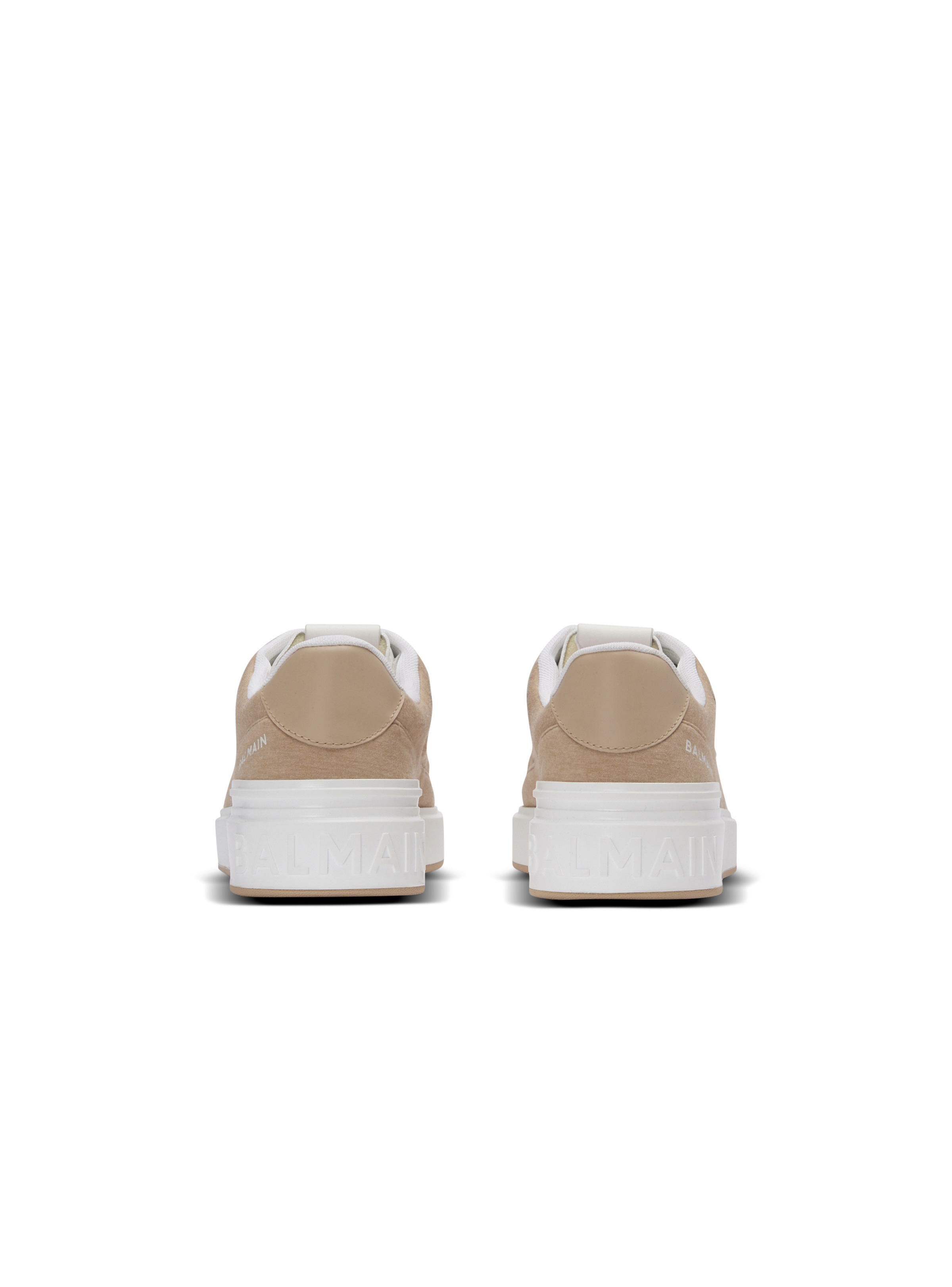B-Court Skate trainers in fleece and calfskin - 5