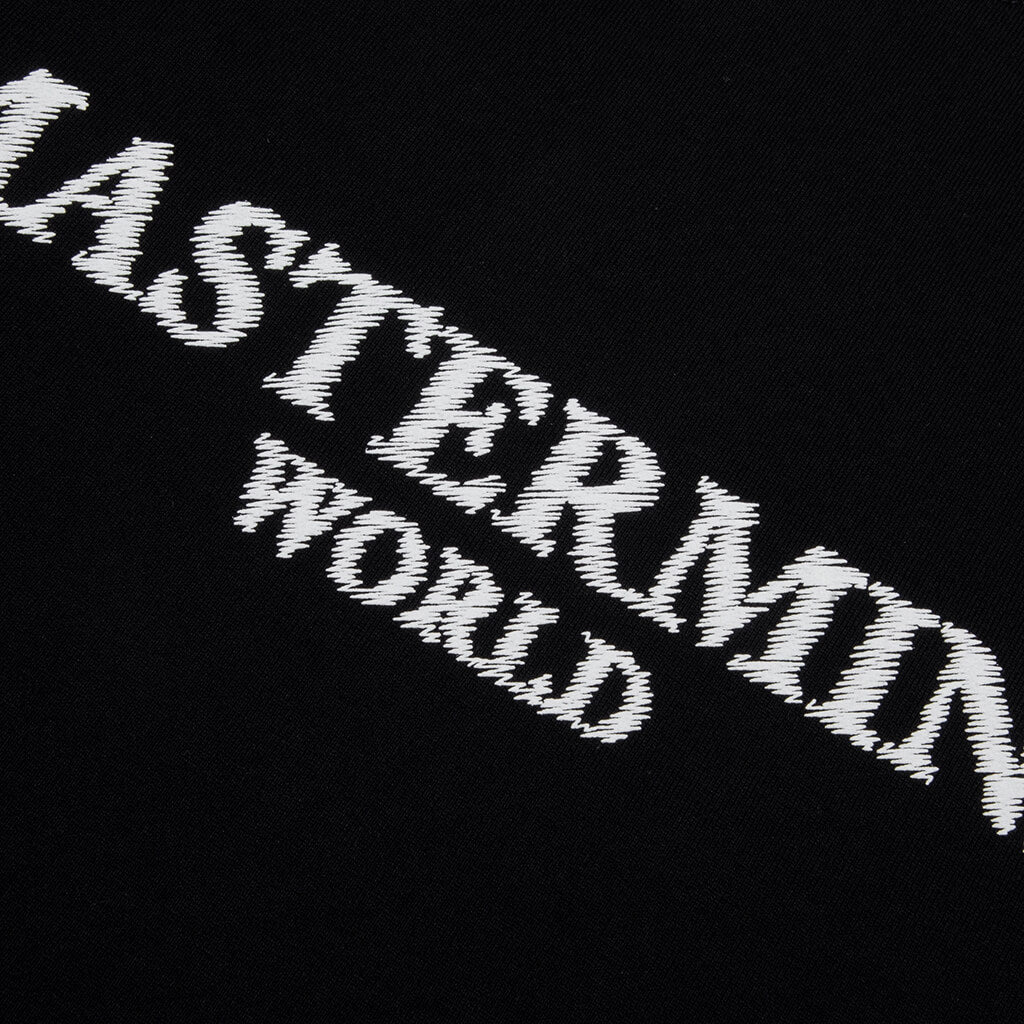 O.HAND WRITTEN LOGO S/S TEE - BLACK - 3