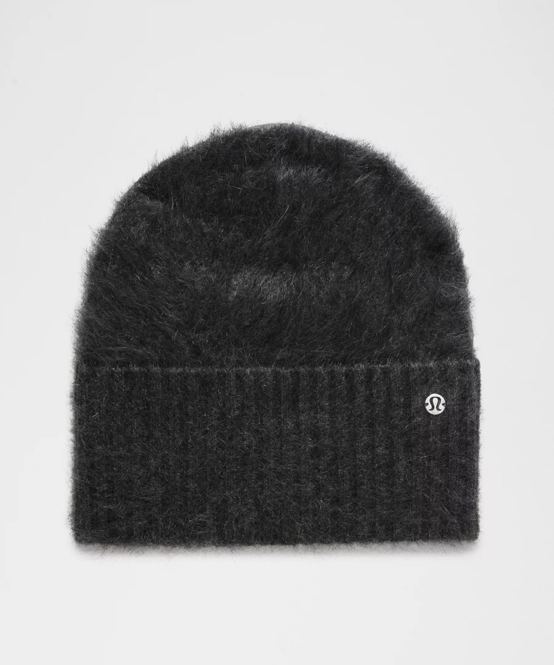 Fuzzy Cashmere Beanie 1