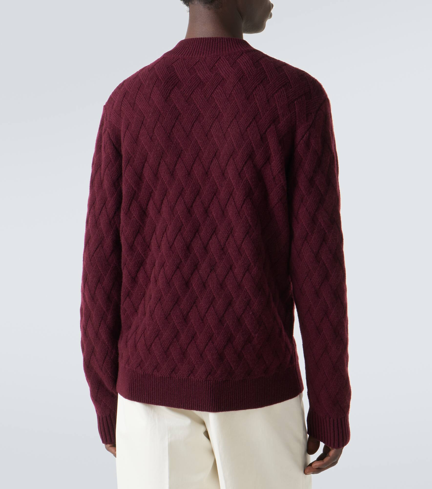 Wool and cashmere turtleneck sweater - 4