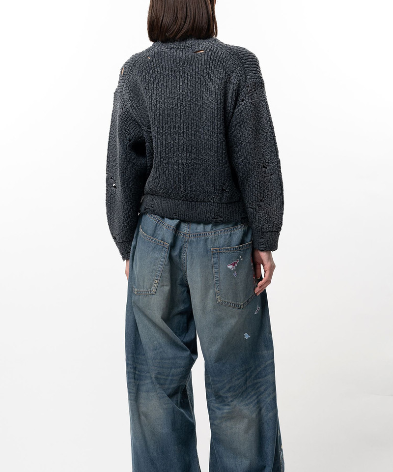 Sun Faded Like Knit Sweater 7