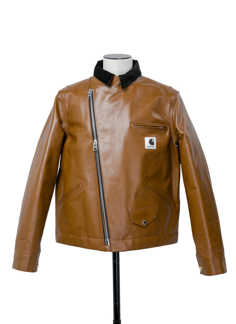 sacai Carhartt WIP Leather Jacket outlook