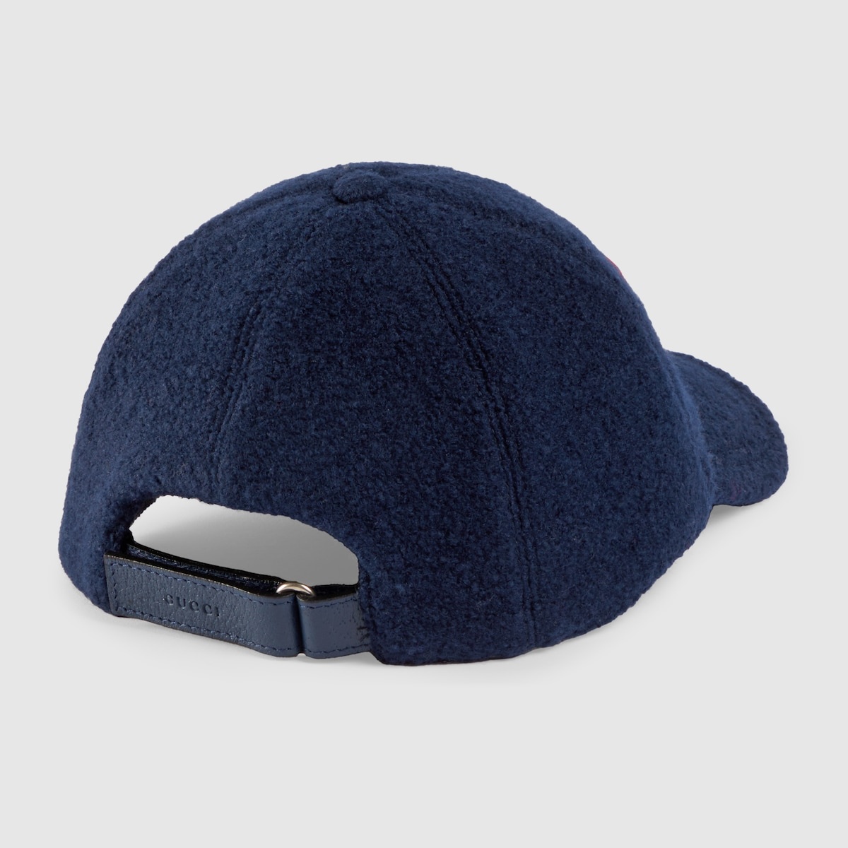 Felted wool baseball hat with patch - 4