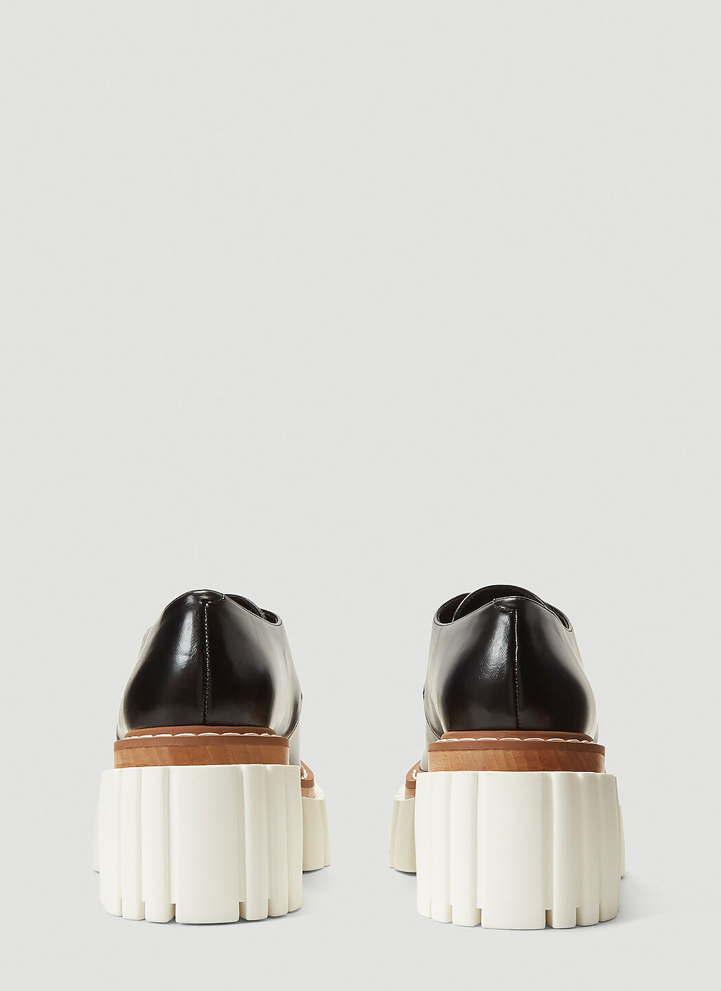 Emilie Faux-Leather Platform Shoes - 4