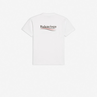 BALENCIAGA Political Campaign Small Fit T-shirt outlook