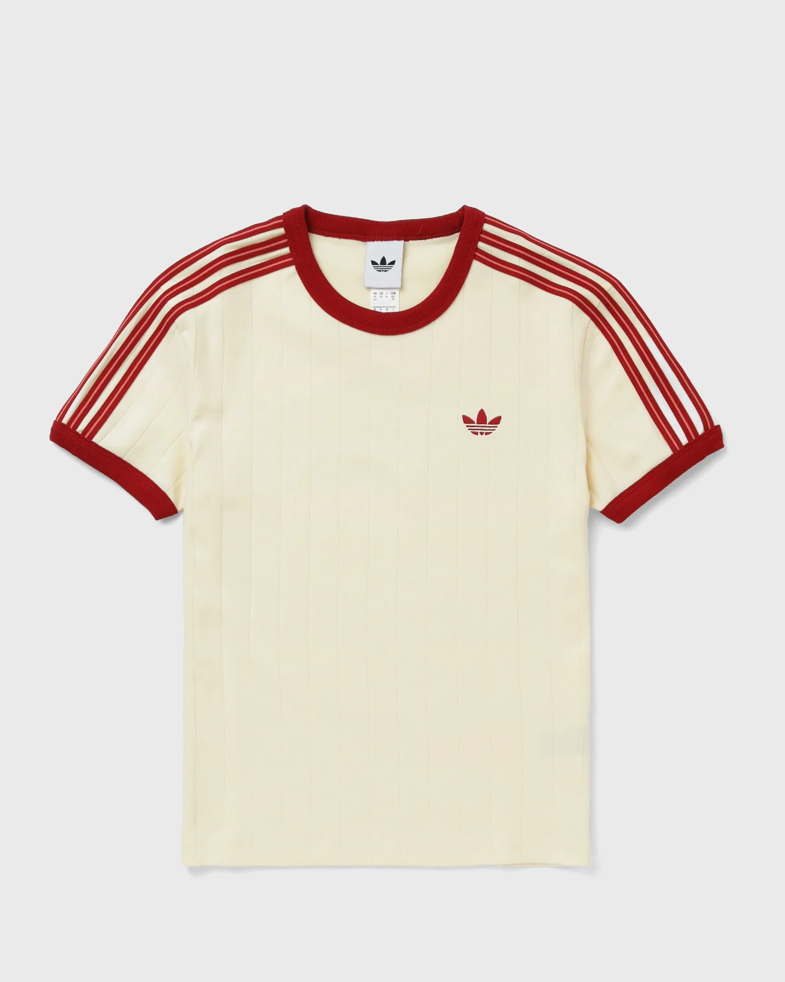 WMNS PINSTRIPE SHORT SLEEVE SLIM TEE - 1