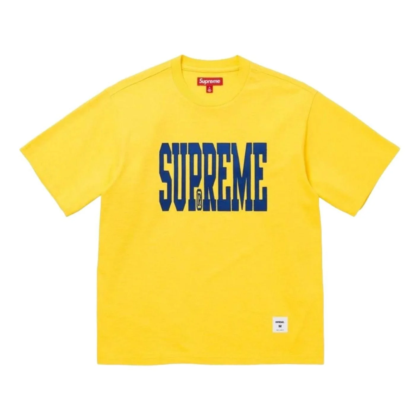 Supreme FW26 Stretch Appliqué S/S T-Shirt 'Yellow' SUP-FW26-016-YEL - 1