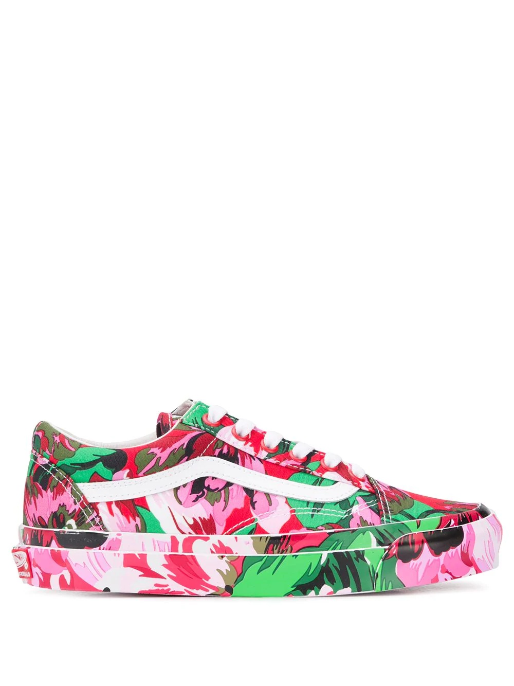 x Vans floral-print Old Skool sneakers - 1