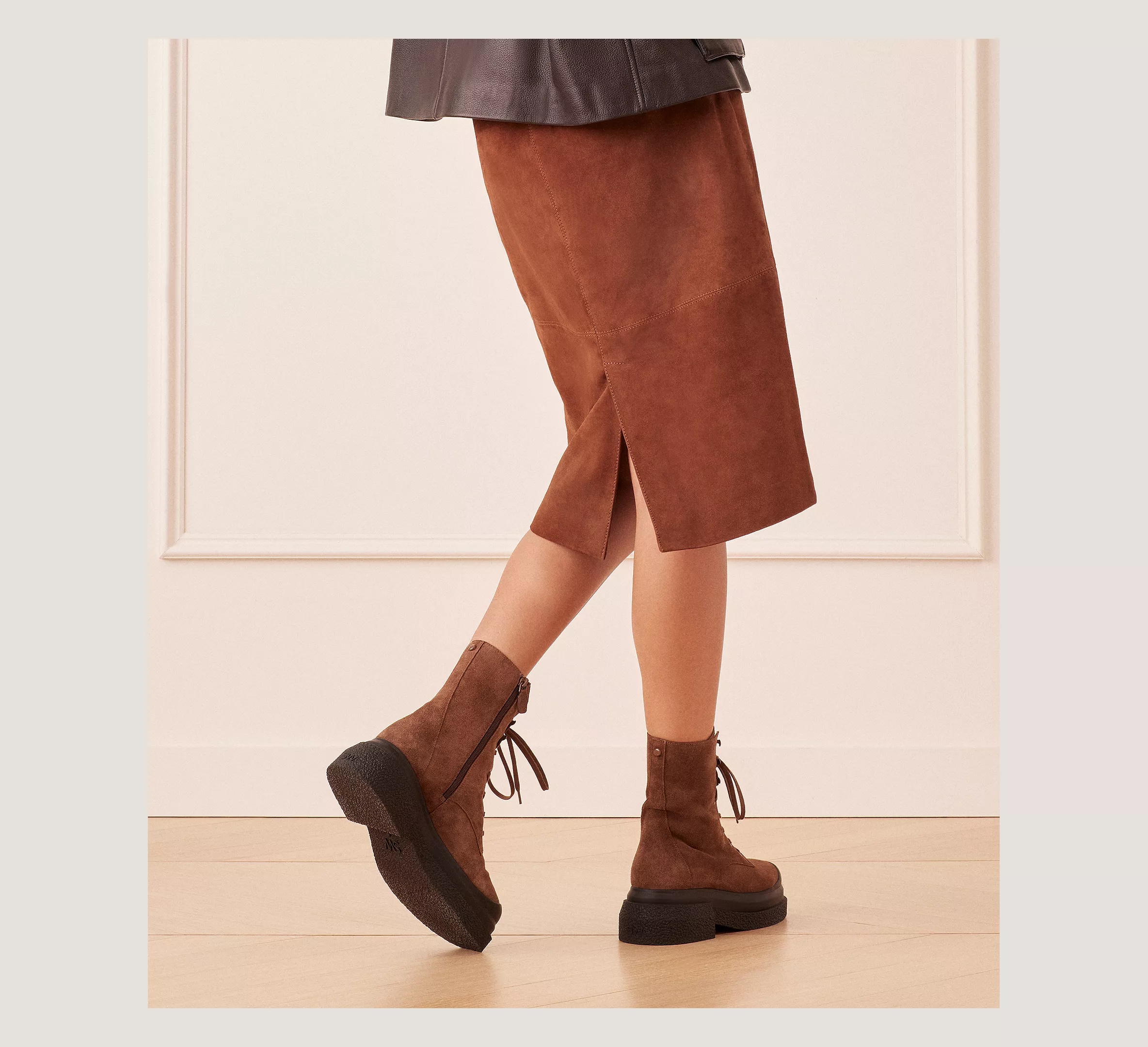 CHARLI LACE-UP SPORTLIFT BOOTIE - 5