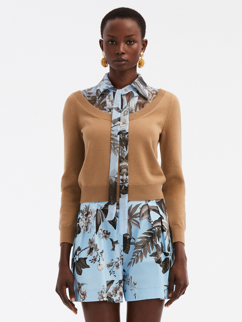 FLORA & FAUNA PULLOVER WITH DICKIE 1