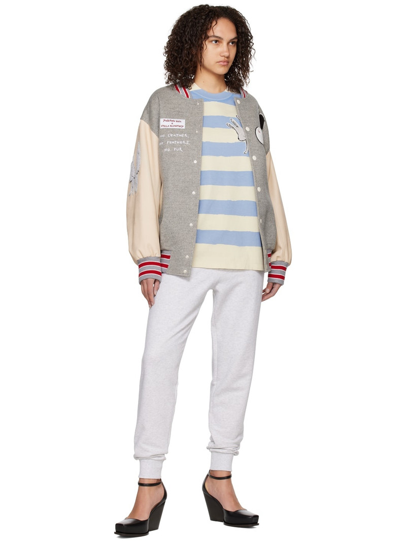 Stella McCartney Gray Bunny Lounge Pants outlook