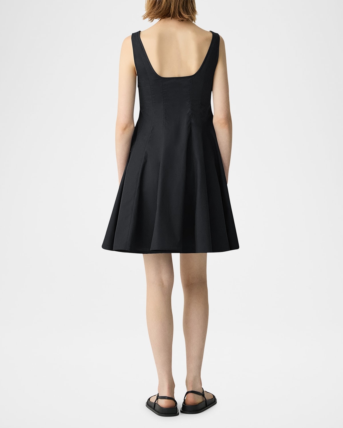 Sleeveless Fit-&-Flare Dress - 3