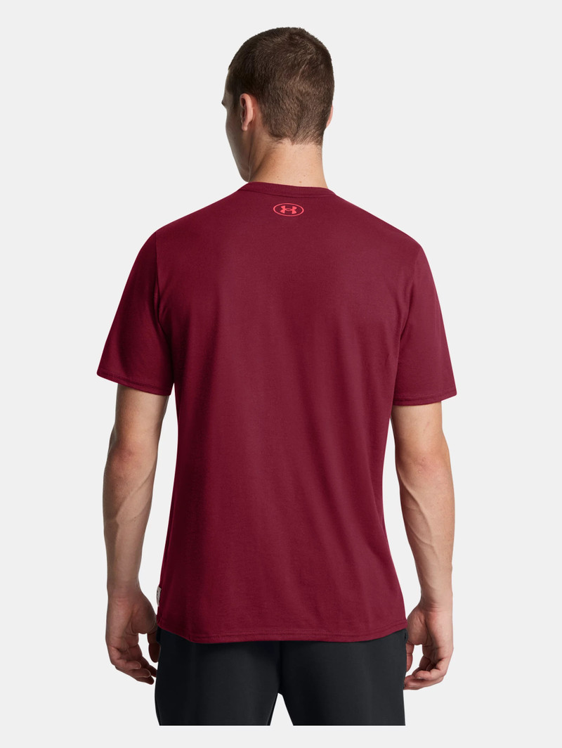 Under Armour Men's Project Rock Red One Club T-Shirt outlook