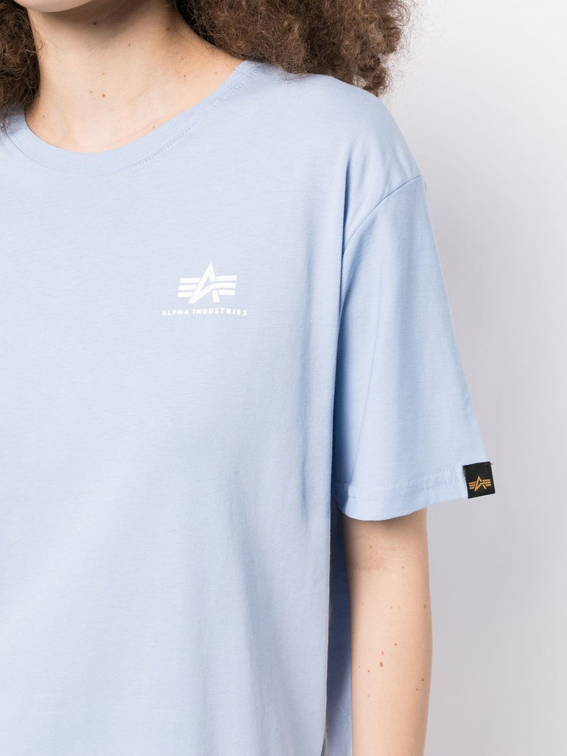 chest logo-print detail T-shirt 5