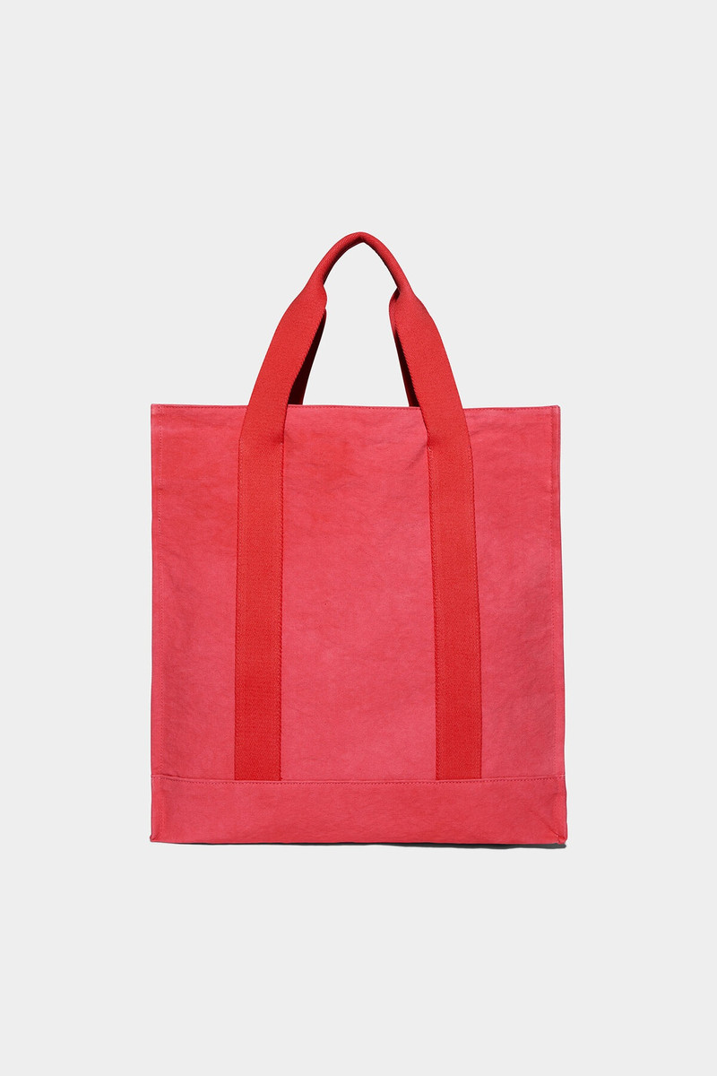 DSQUARED2 SMILEY ORGANIC COTTON SHOPPING BAG outlook