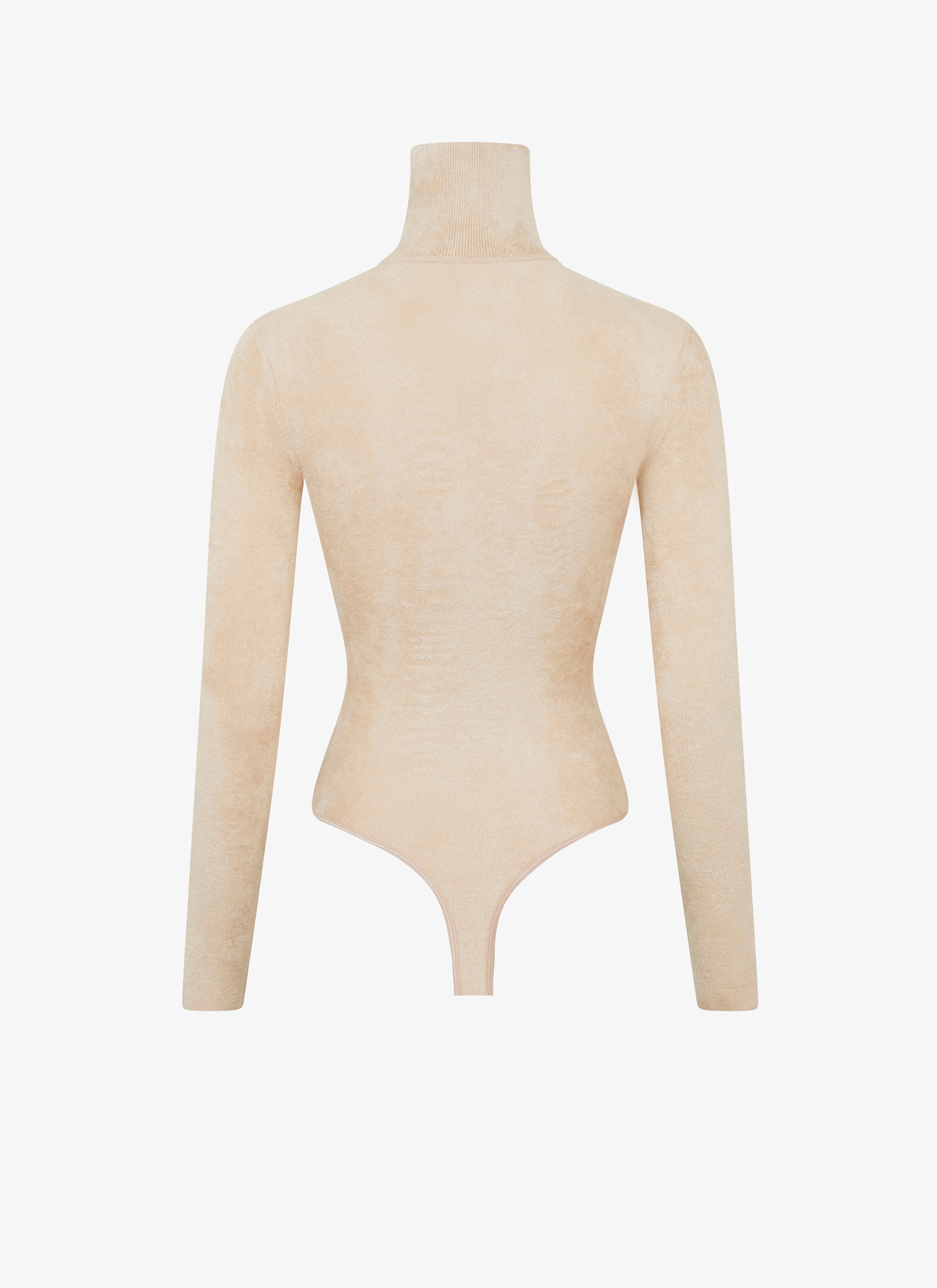 VELVET HIGHNECK BODY - 2