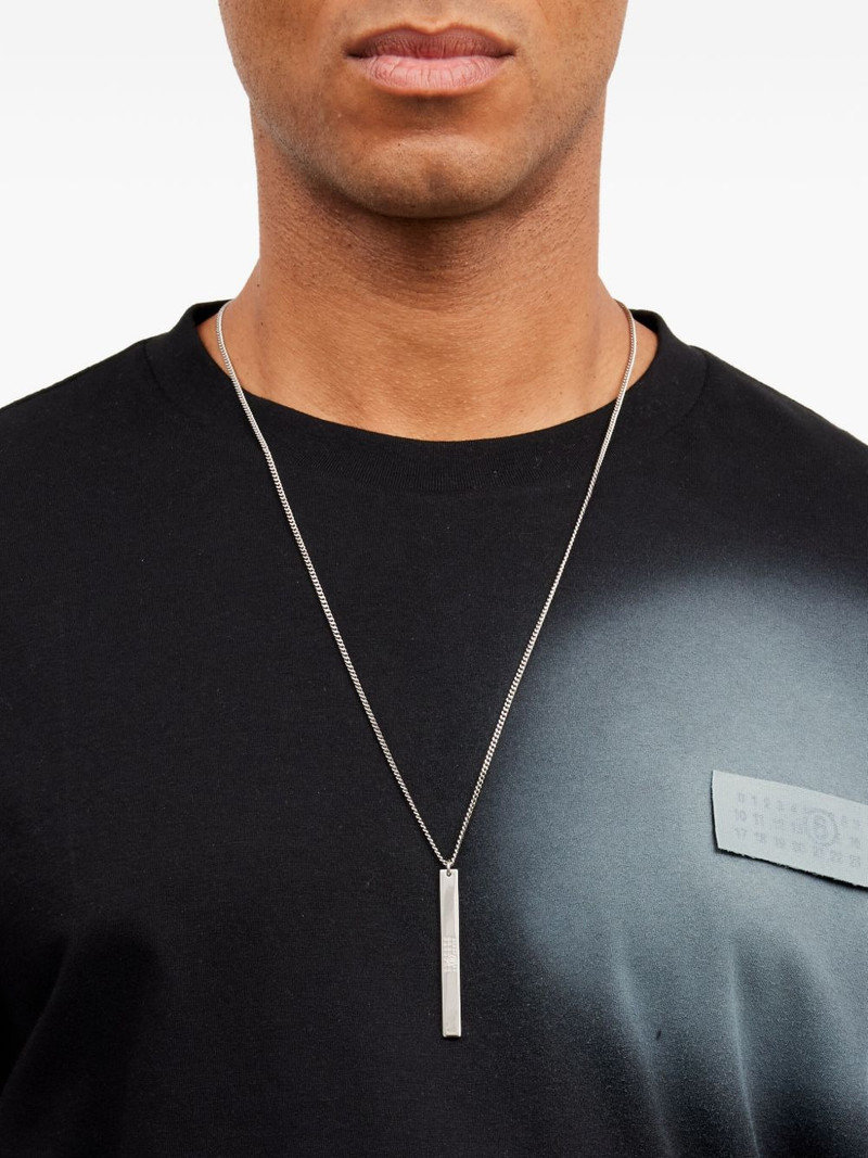 MM6 Maison Margiela Minimal pendant necklace outlook