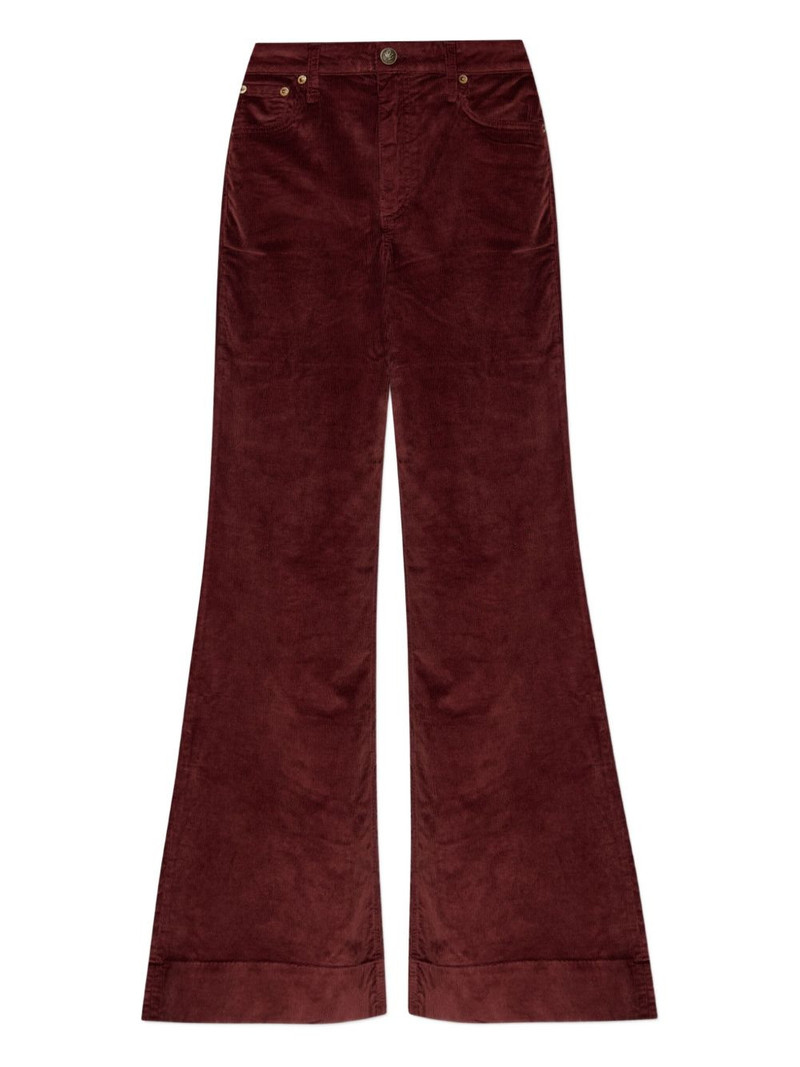corduroy flared jeans 1