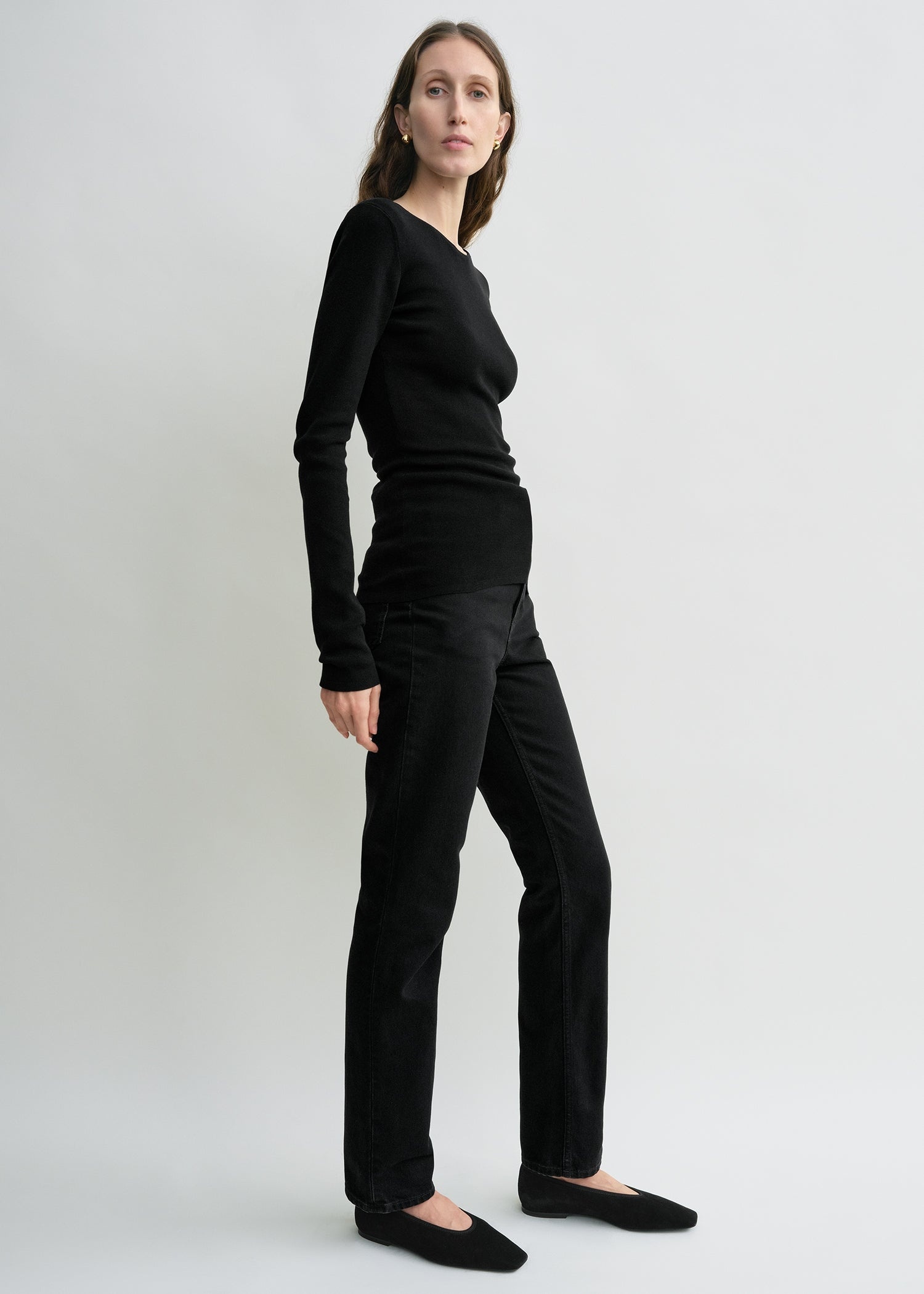 Compact cotton top black - 3