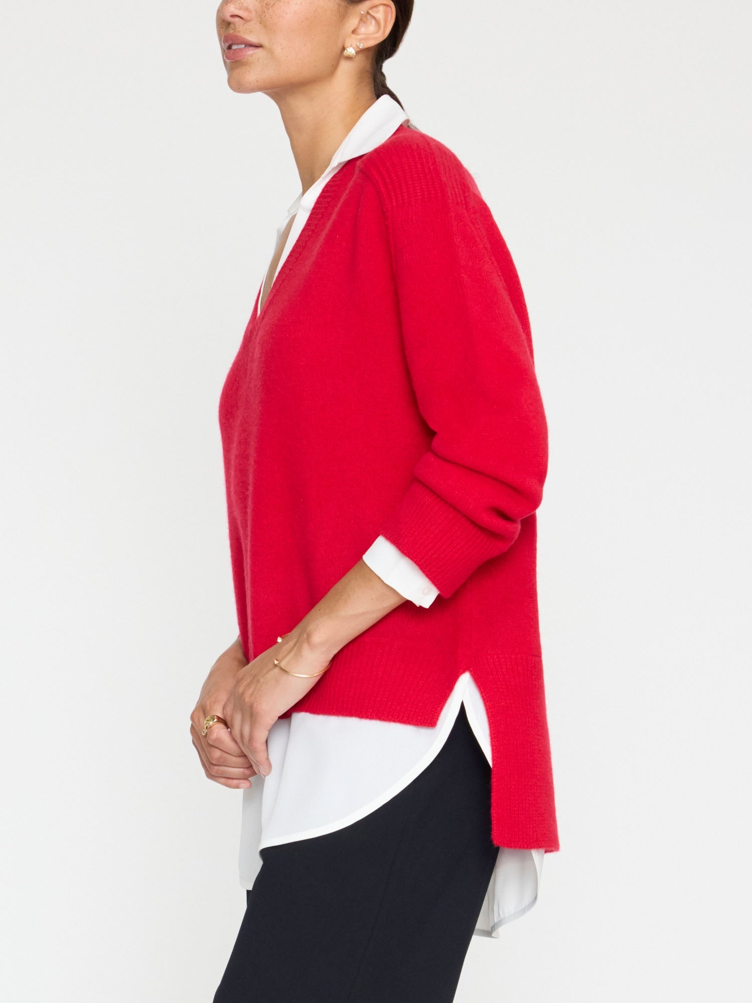 The Looker Layered V-Neck - 5