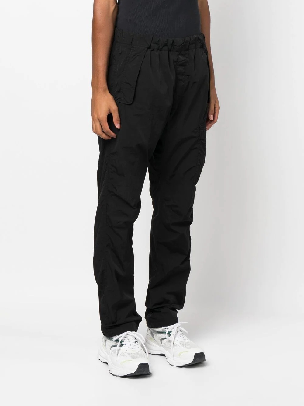 lens-embellished cargo trousers - 4