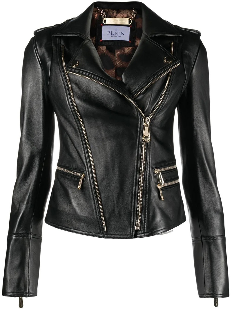 Leather Biker jacket 1