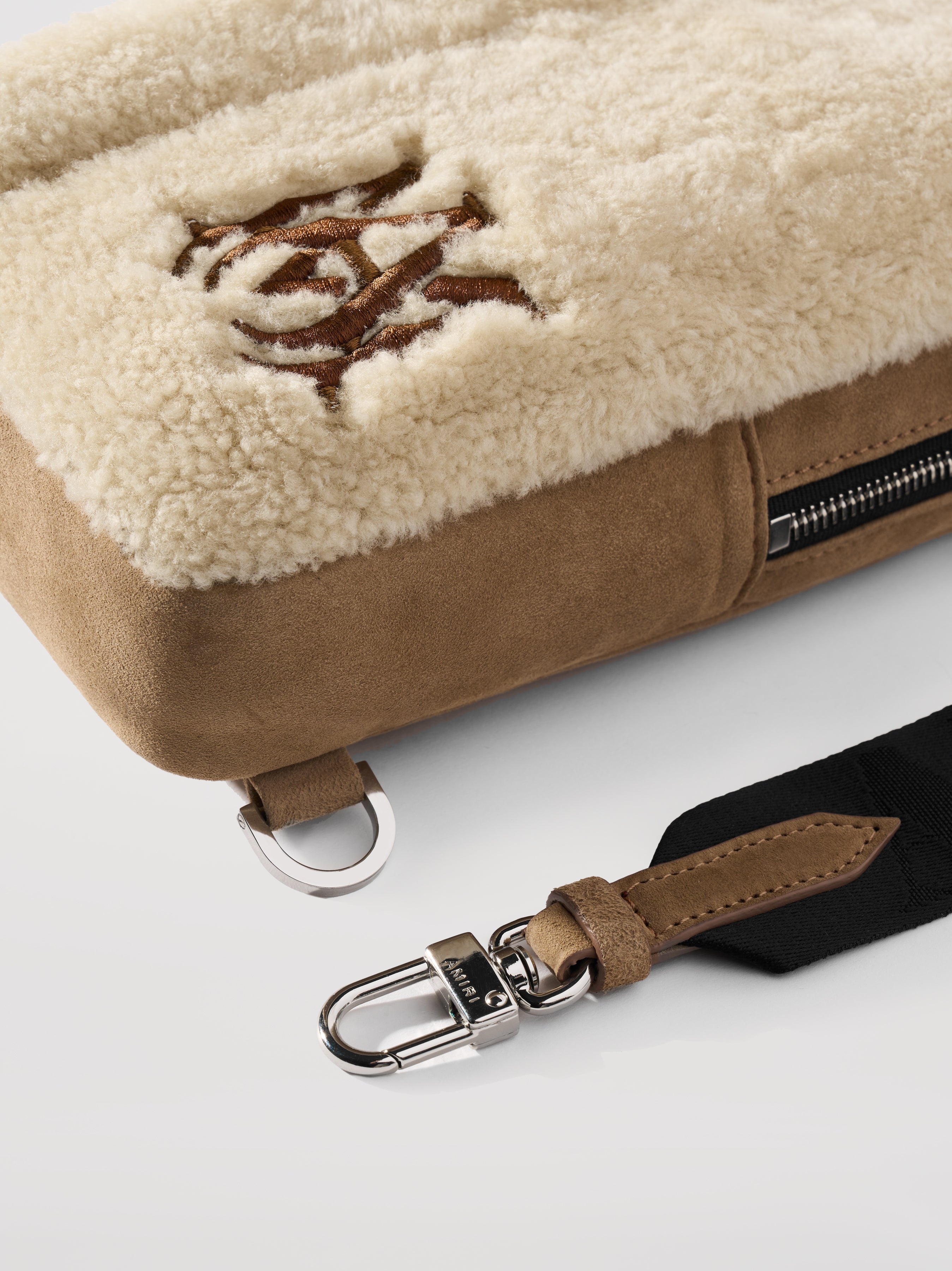 M.A. SHEARLING SLING BAG - 4