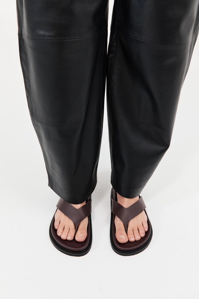 Thong Slide - Bordeaux - 3