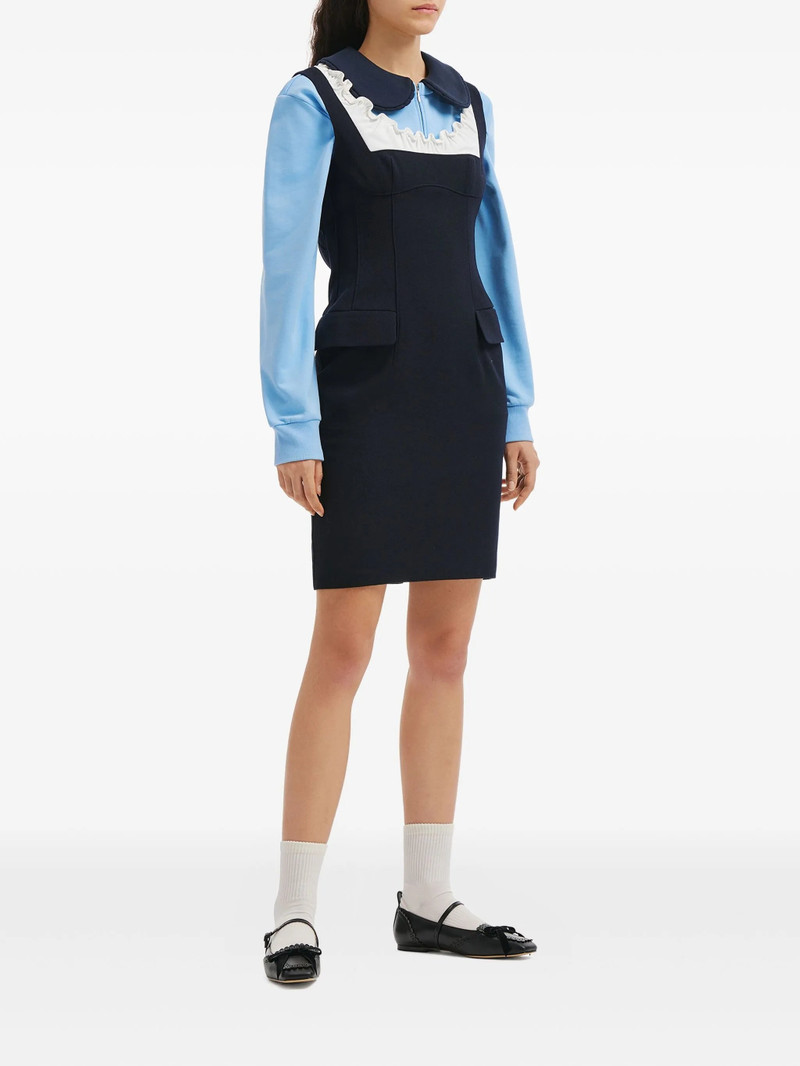 SHUSHU/TONG Shushu/tong Ruffled Pocket Mini Dress outlook