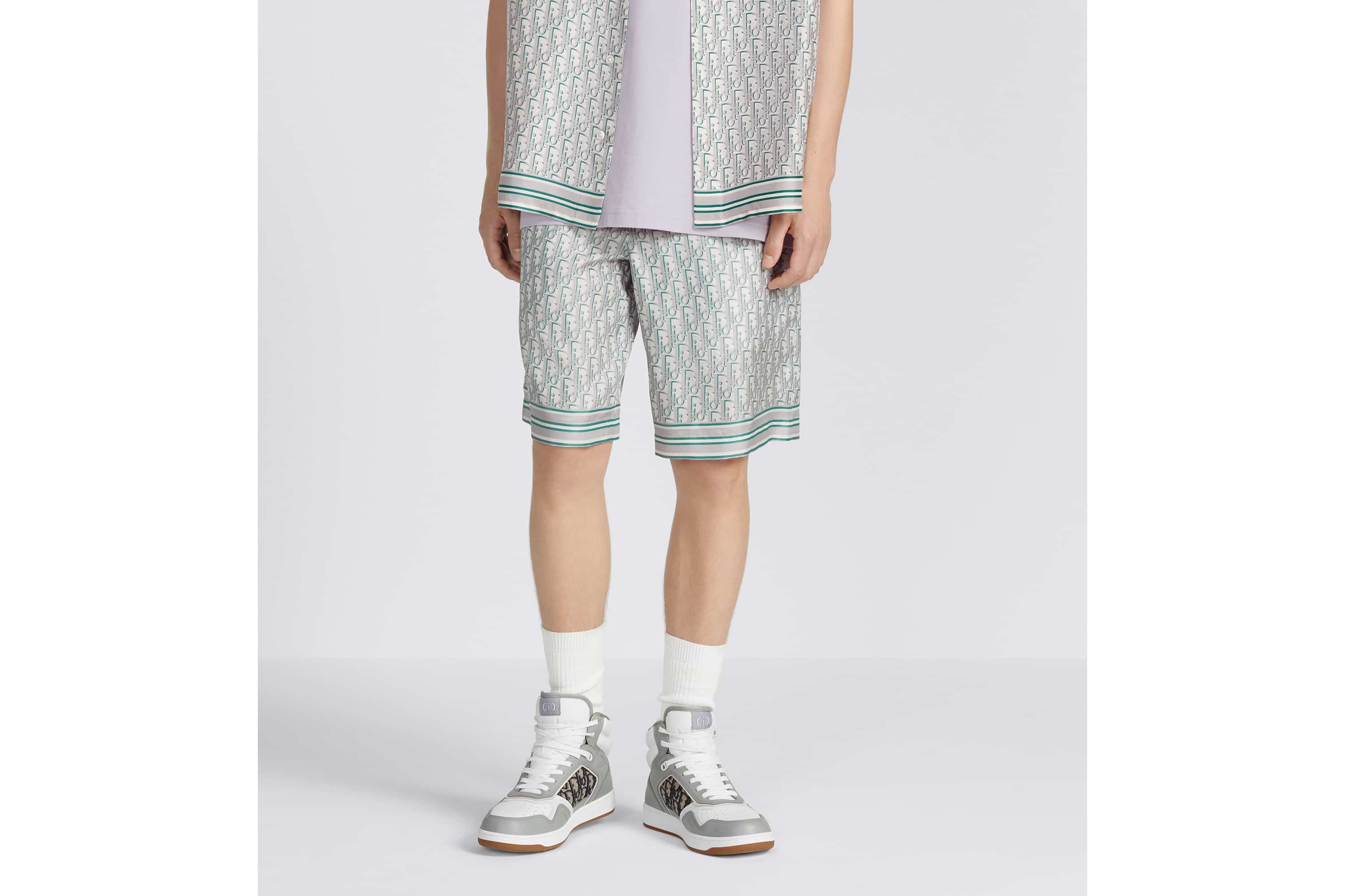 Dior Oblique Bermuda Shorts - 7