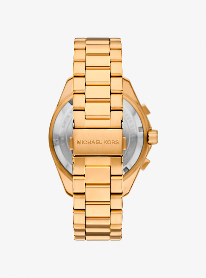 Oversized Maritime Gold-Tone Watch 3