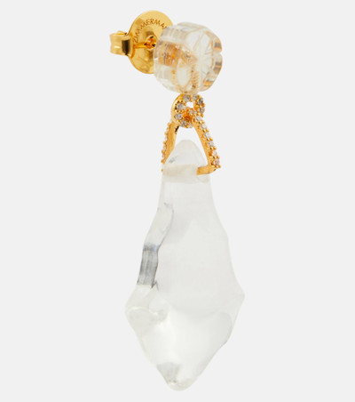 Zimmermann Crystal Chandelier gold-plated earrings outlook
