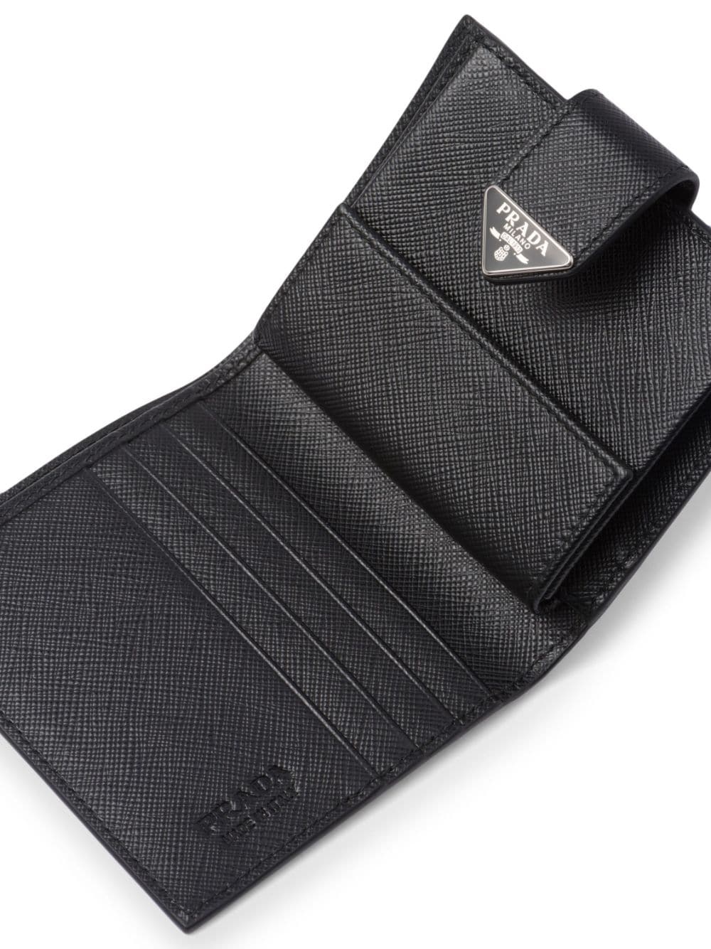 saffiano logo-plaque wallet - 5