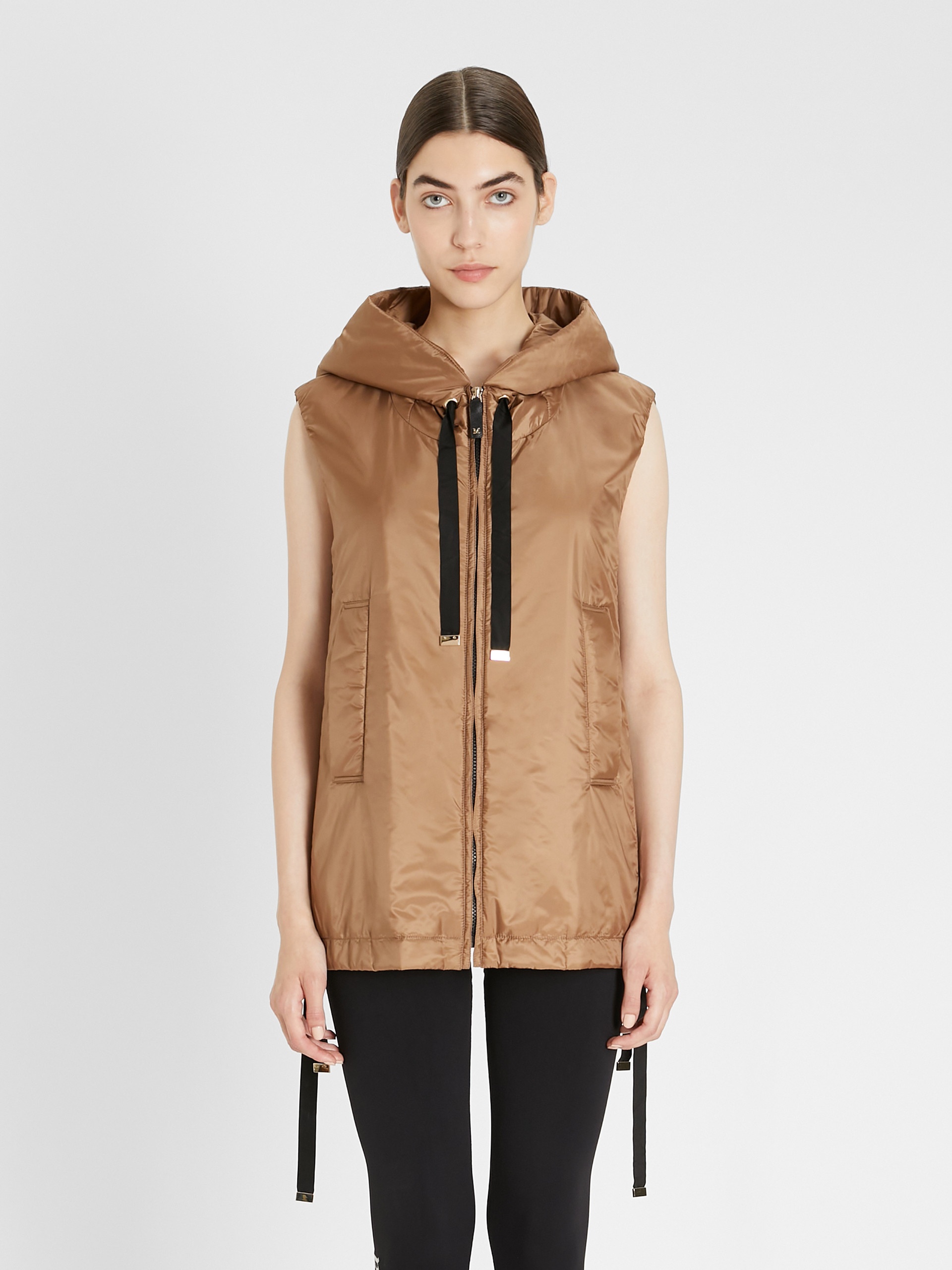 GREENGO Water-resistant technical canvas gilet - 3
