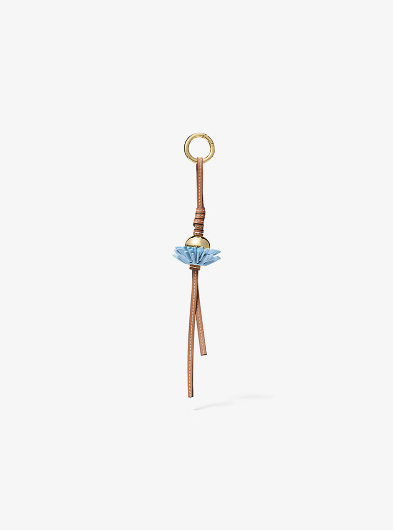 MICHAEL KORS Leather Flower Bag Charm outlook
