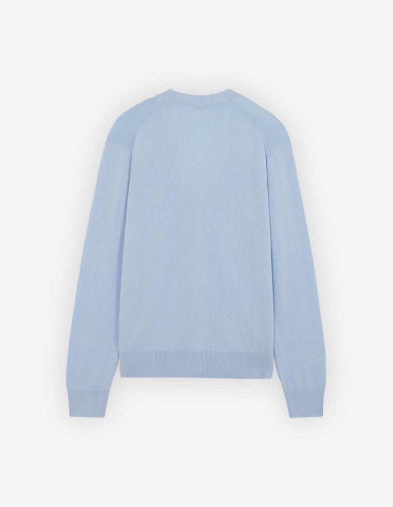 Maison Kitsuné FRENCHIE DRESSED FOX PATCH CLASSIC V-NECK CARDIGAN outlook