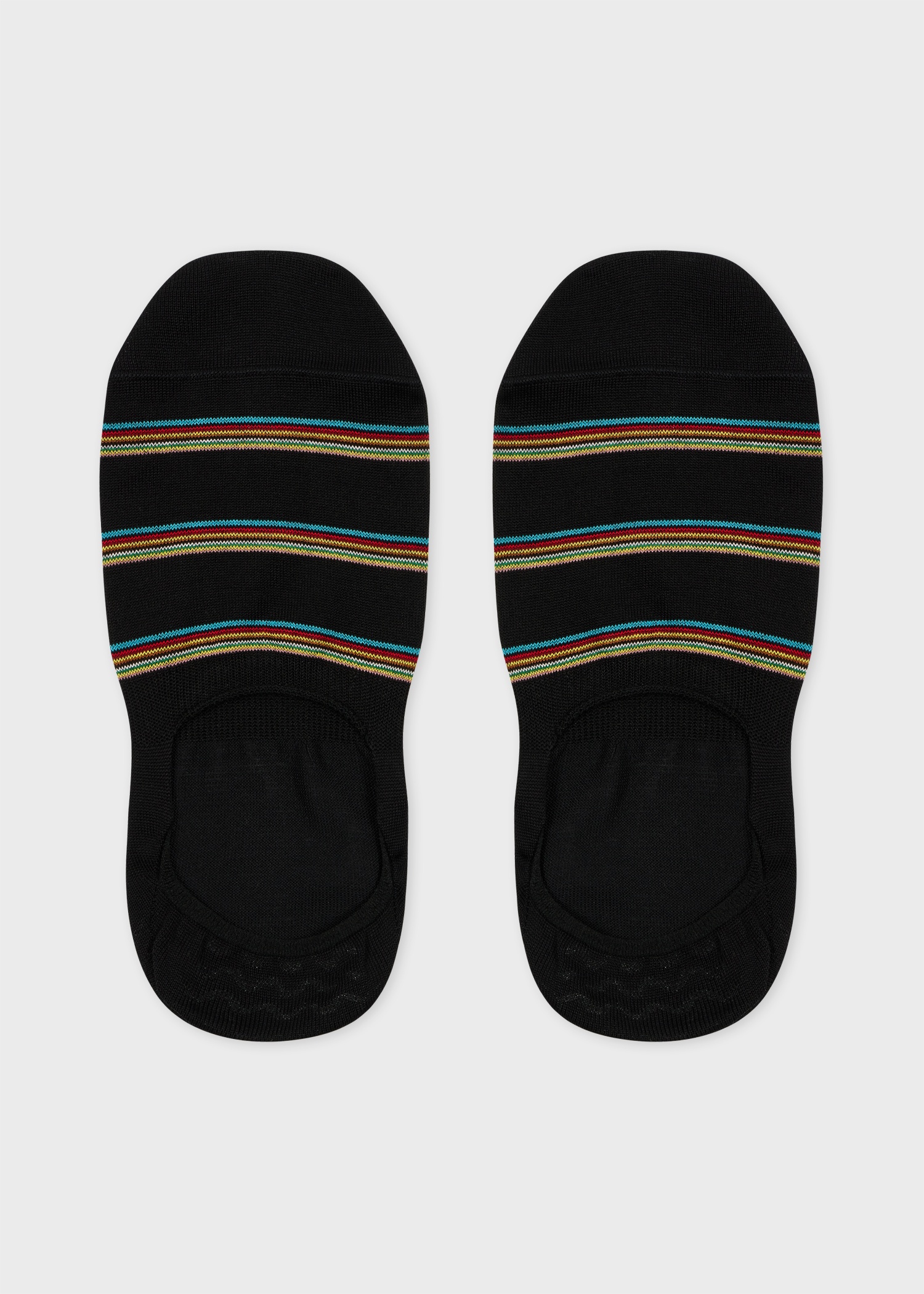 Multicolour 'Signature Stripe' Loafer Socks Three Pack - 4