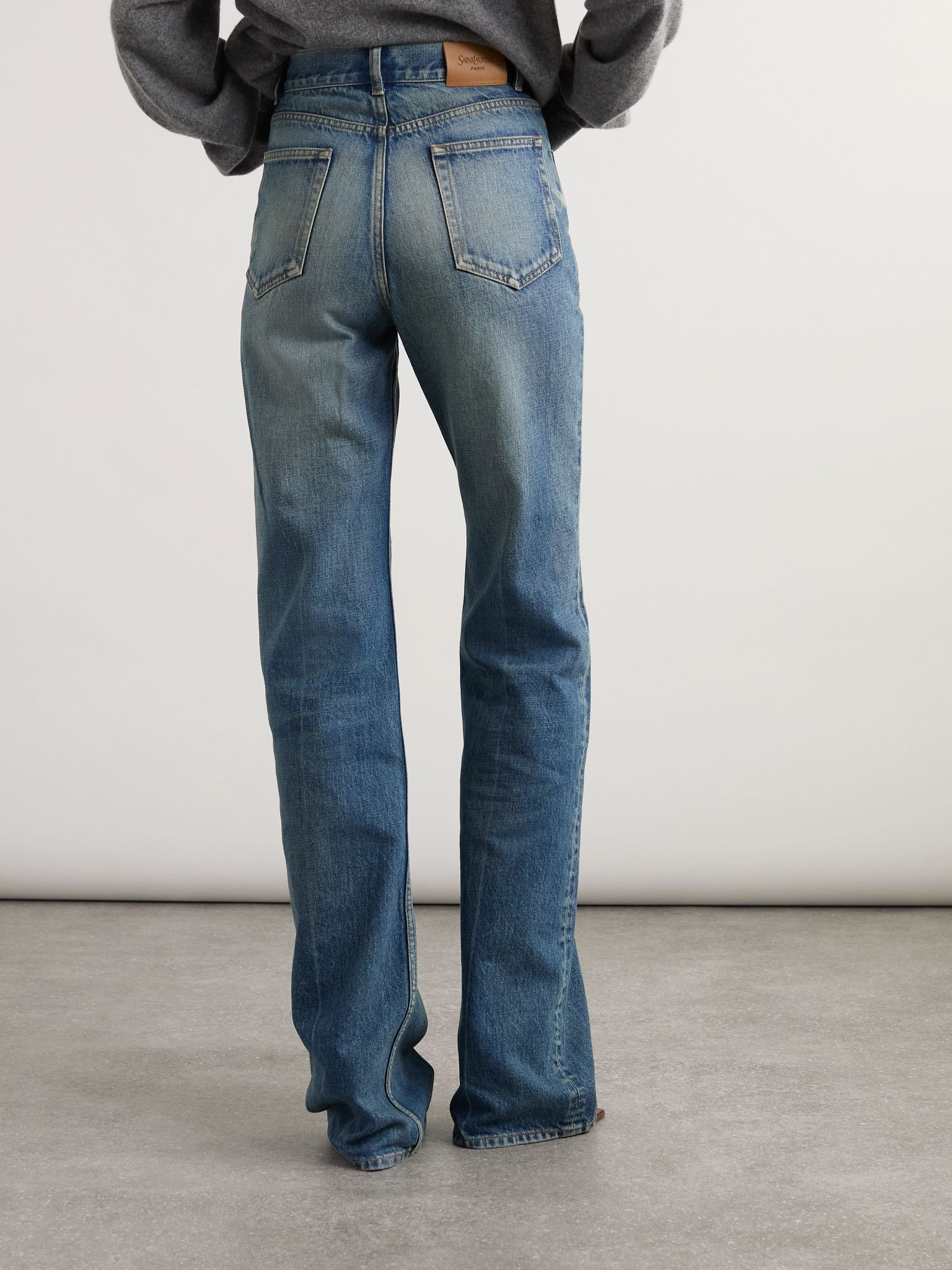 High-rise bootcut jeans Mid denim - 4